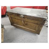 Vintage Wooden Trunk