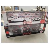 Lot of 2 Coca-Cola Diecast Collectibles in Boxes