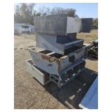 Pallet of Metal Shelving Units