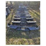 Lot of 12 Assorted Truck Bumpers