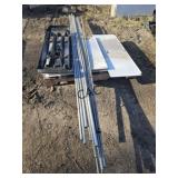 Commercial Truck Bed Doors and Metal Piping