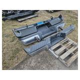 Lot of 3 Assorted Truck Bumpers