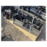 NEW Future 8pc Mini Excavator Attachment Set Black