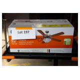 NEW Boston Harbor 52" Ceiling Fan