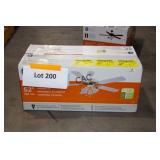 NEW Boston Harbor 52" Ceiling Fan