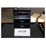 NEW Lot of 4 Monster 200Lumen Flashlights (Black)