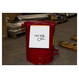 NEW Justrite Oil Waste Can