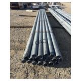 19pcs of Galvanized Metal Pipe