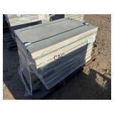 NEW 8pc 24"X36" Light Gray Non-Textured Paver