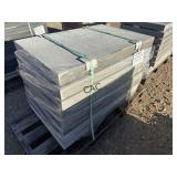 NEW 8pc 24"X36" Light Gray Non-Textured Paver
