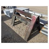 Lot of 2 Metal Barricades