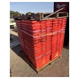 Pallet Lot of Plastic Storage Totes