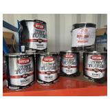 5ct NEW 1GAL Krylon Flat Black Protective Enamel