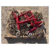 NEW Land Honor 5400lb Ratchet Binders and Chains