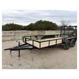 **2026 Salvation Tandem Axle Utility Trailer