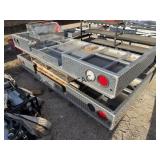 Lot of 2 Diamond Plate Truck Tail Shelves