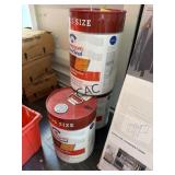 3ct NEW 5GAL Thompsons Waterseal Red Can