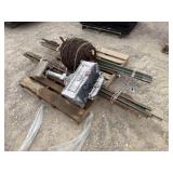 Pallet Lot of Fencing Material