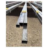 5pc 1.5"x1.5ï¿½x21ï¿½ Galv. Square Tubing 12ga