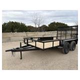 **2026 Salvation Tandem Axle Utility Trailer