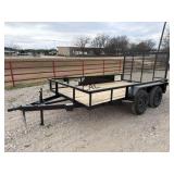 **2026 Salvation Tandem Axle Utility Trailer