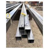 5pc 1.5"x1.5ï¿½x21ï¿½ Galv. Square Tubing 12ga