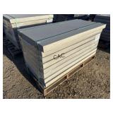 NEW 8pc 24"X48" Light Gray Non-Textured Paver
