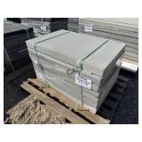 NEW 8pc 24"X36" Light Gray Non-Textured Paver