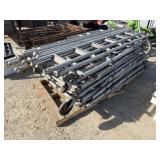 Lot of Aluminum Scaffolding Units