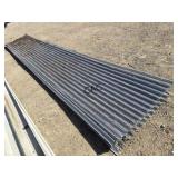 Lot of Galv. Holed Sheet Metal Panels