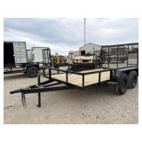 **2026 Salvation Tandem Axle Utility Trailer