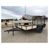 **2026 Salvation Single Axle Utility Trailer