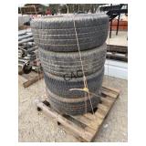 Lot of 4 GMC 8 Lug Wheels/Tires