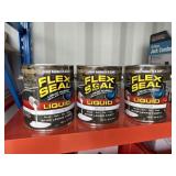 3ct NEW 1GAL Flex Seal Liquid Rubber Coat White
