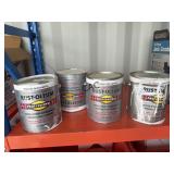 4ct NEW 1GAL Rust-Oleum 7792402 Gloss White