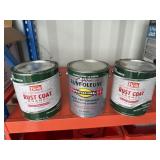 Lot of 4 Assorted Rust Preventive Hunter Green