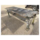 Heavy Duty Steel Work Table