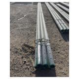 6pcs of Galvanized Metal Pipe