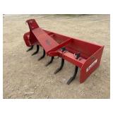 King Kutter BB-72-RK 3pt 6ï¿½ Box Blade w/Rippers