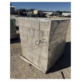 Pallet Lot of Concrete Blocks