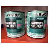 2ct NEW Insl-X Waterborne Semi Gloss Ocean Blue