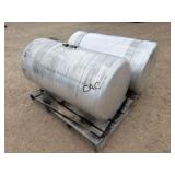 Lot of 2 110GAL Fuel Tanks for Semi Truck