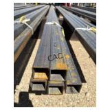 5pc 2'x2'x23' Square Tubing 11ga