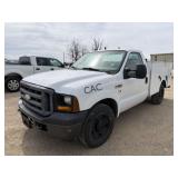 *2006 Ford F350 Reg Cab w/Utility Bed