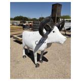 Nanny Goat Metal Yard Art