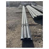 6pcs of Galvanized Metal Pipe
