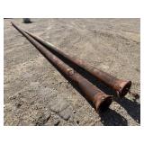 Lot of 2 35' Light Poles