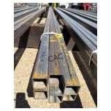 6pc 2'x2'x21' Square Tubing 11ga