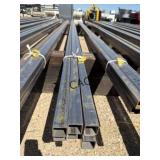 6pc 1 1/8'x1 1/8'x16'8'  Square Tubing 12ga