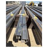 8pc 1 1/8'x1 1/8'x16'8'  Square Tubing 12ga